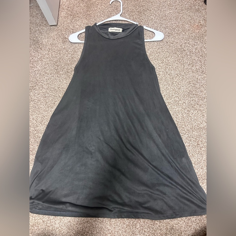 Discount Divas Suede Mini Dress